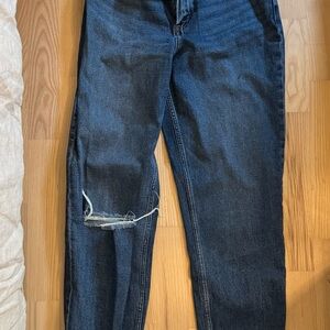 Abercrombie Dark Blue Distressed Jeans